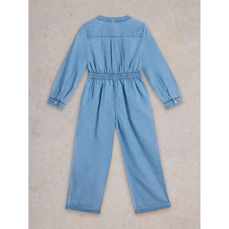 White Stuff Chambray Jumpsuit image number 1